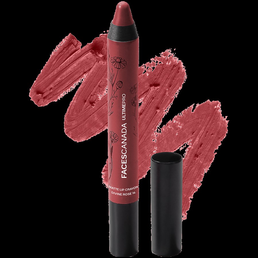 Faces Canada Ultime Pro Matte Lip Crayon Divine Rose 14