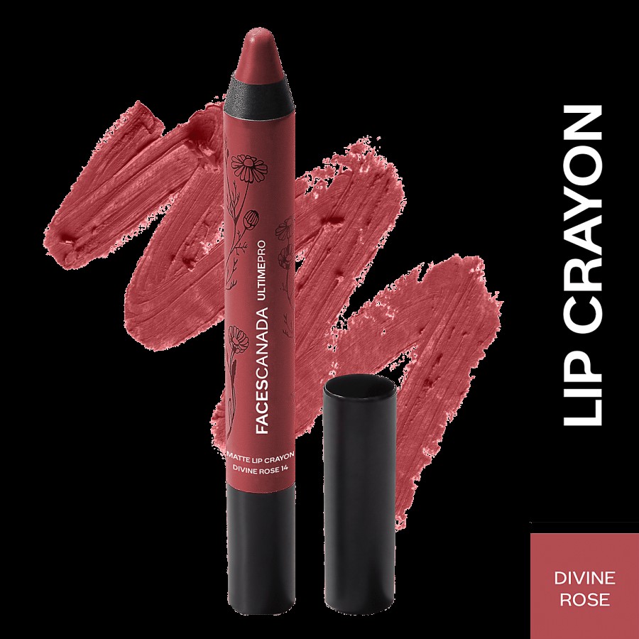 Faces Canada Ultime Pro Matte Lip Crayon Divine Rose 14