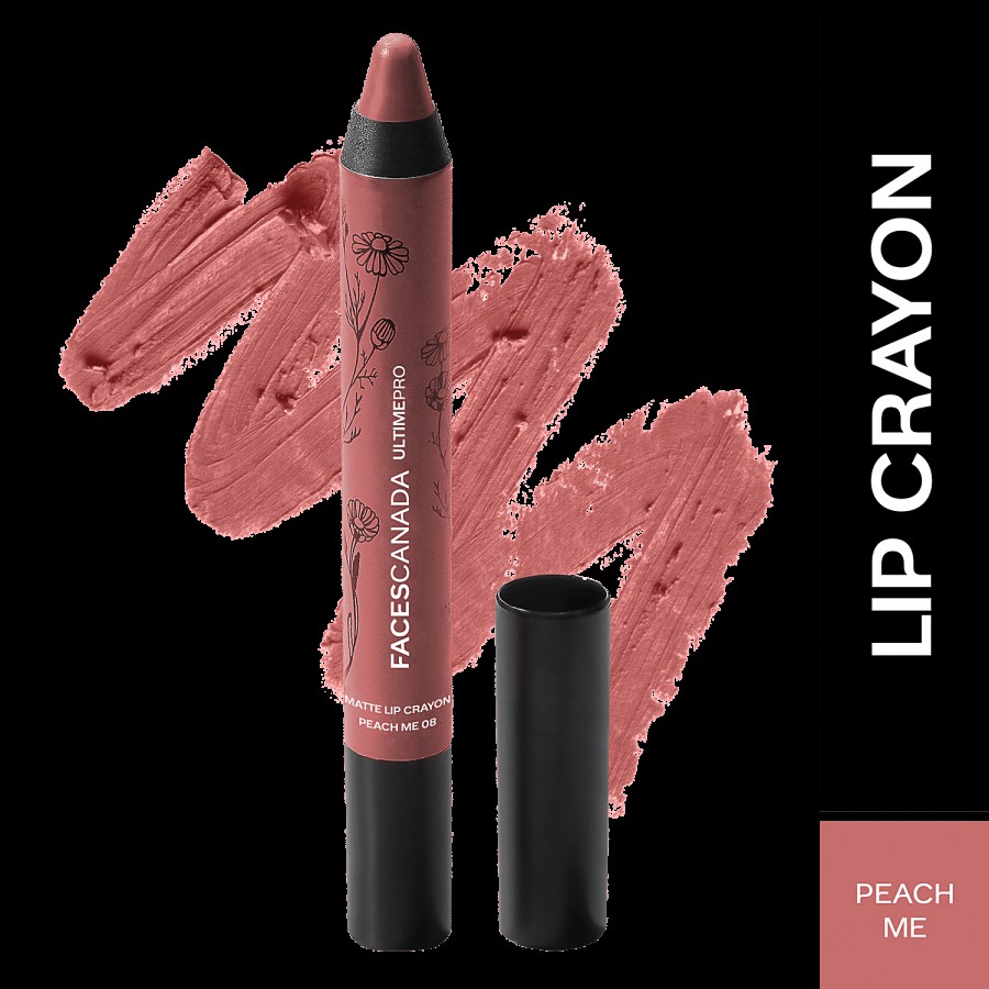 Faces Canada Ultime Pro Matte Lip Crayon Peach Me 08