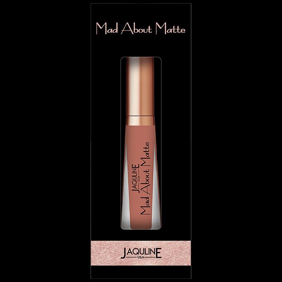 Jaquline USA Mad About Matte Liquid Lipstick - Long-Lasting