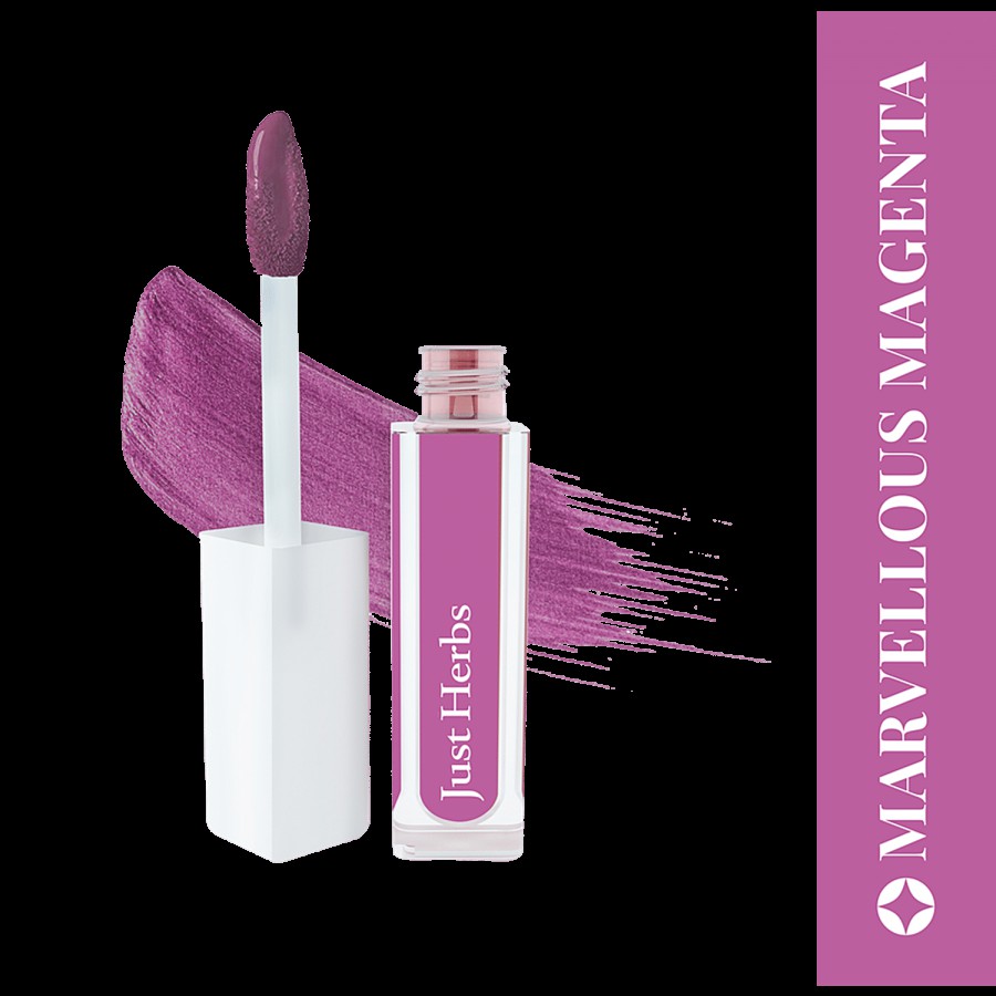 Just Herbs Herb-Enriched Matte Liquid Lipstick - With Liquorice