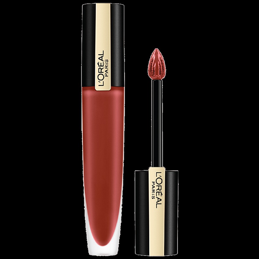 L'Oreal Paris Rouge Signature Matte Liquid Lipstick - Soft-Matte Finish