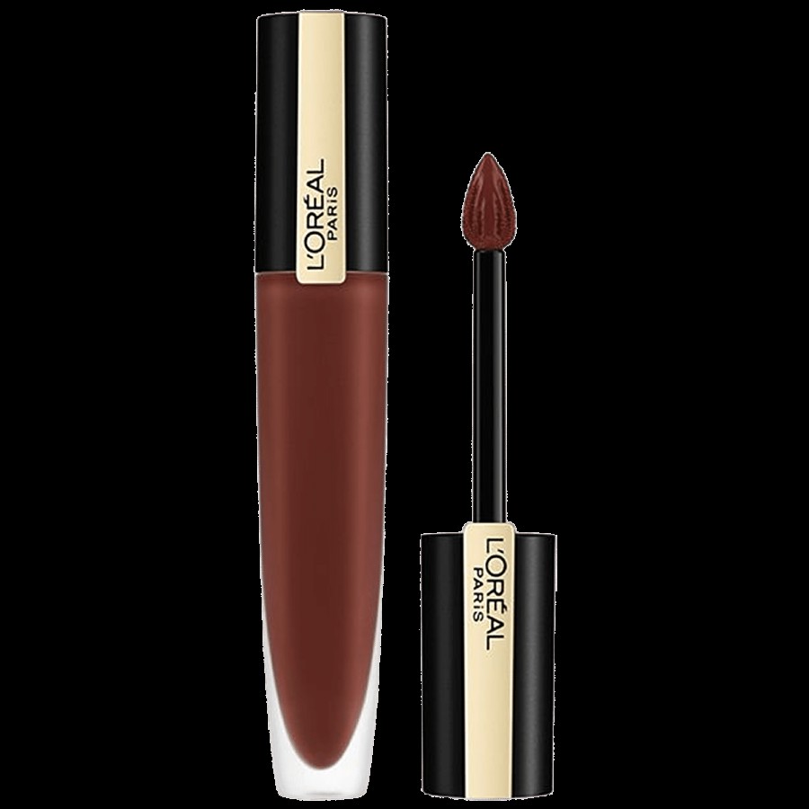 L'Oreal Paris Rouge Signature Matte Liquid Lipstick - Ultra Light Weight