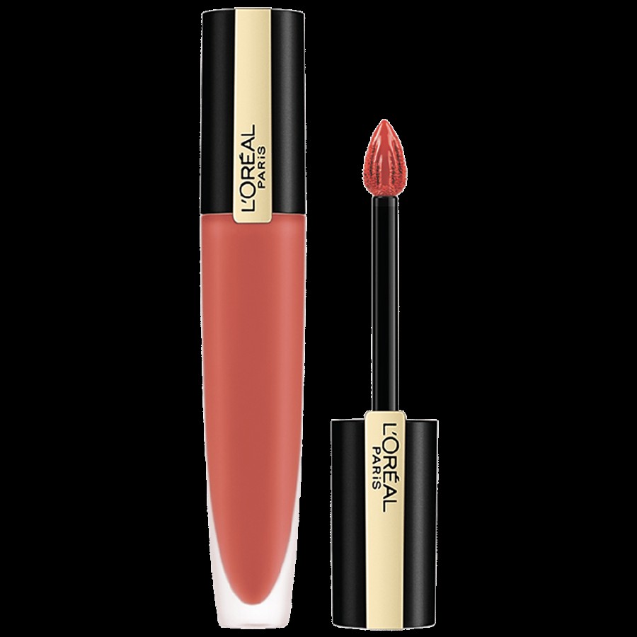 L'Oreal Paris Rouge Signature Matte Liquid Lipstick - Ultra Light Weight