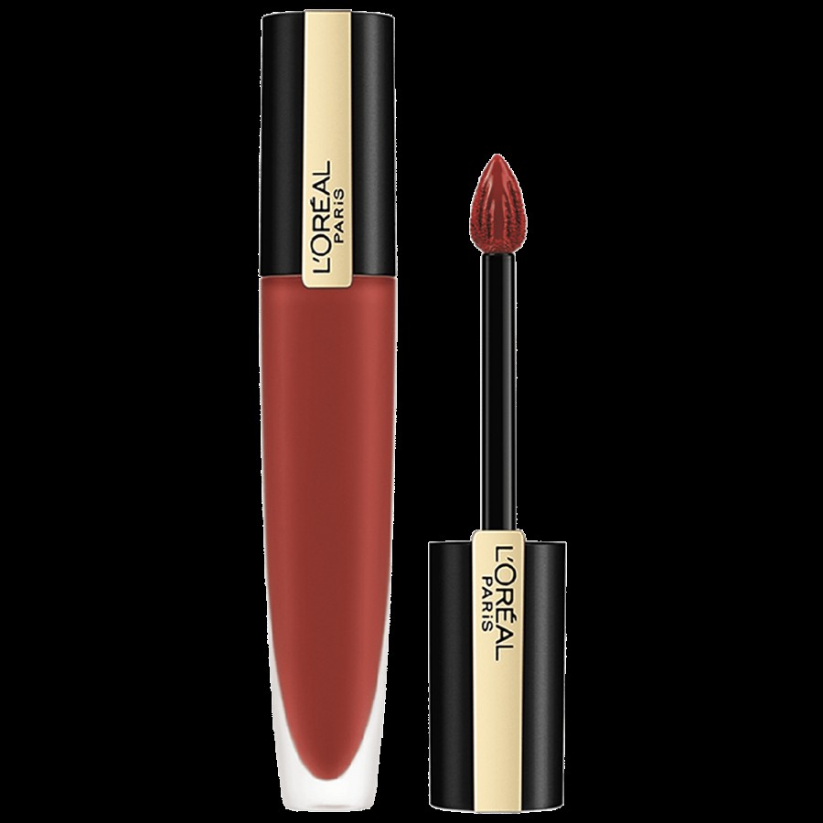 L'Oreal Paris Rouge Signature Matte Liquid Lipstick - Ultra Light Weight