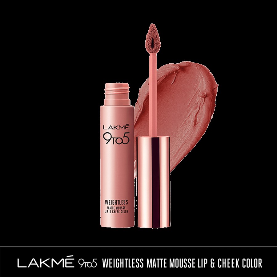 Lakme 9 To 5 Weightless Mousse Lip & Cheek Colour