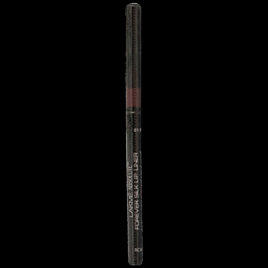 Lakme Absolute Forever Silk Lip Liner - Poppy Red