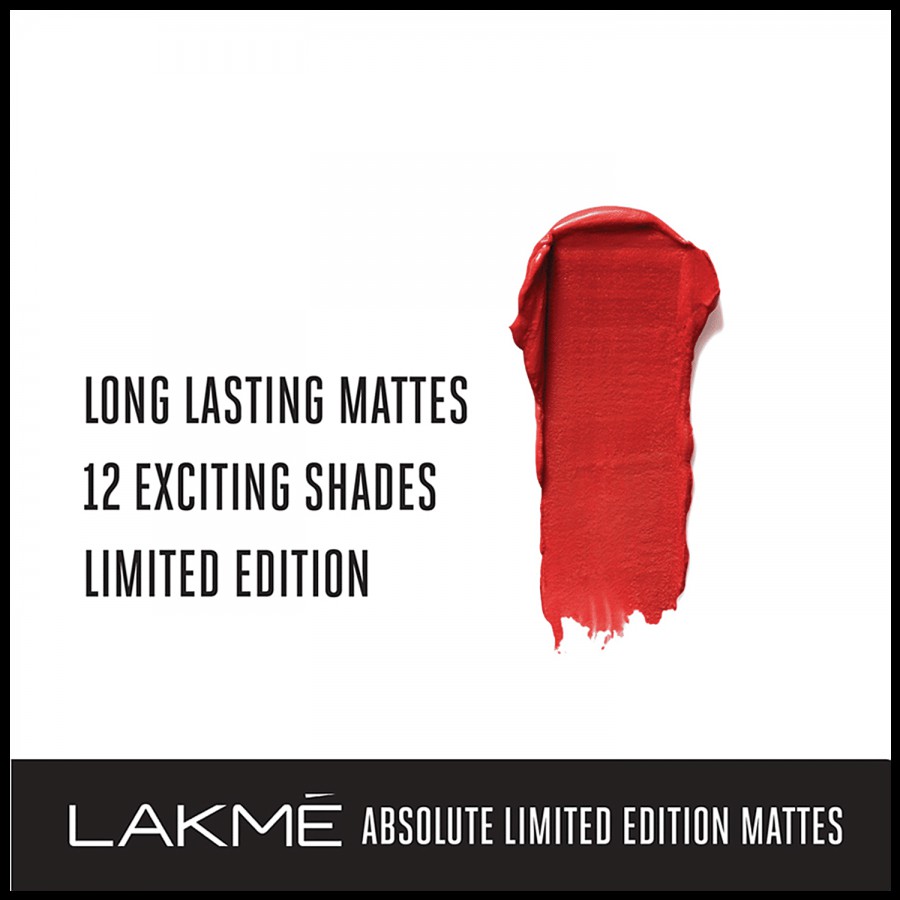 Lakme Absolute Limited Edition Lipstick - Red