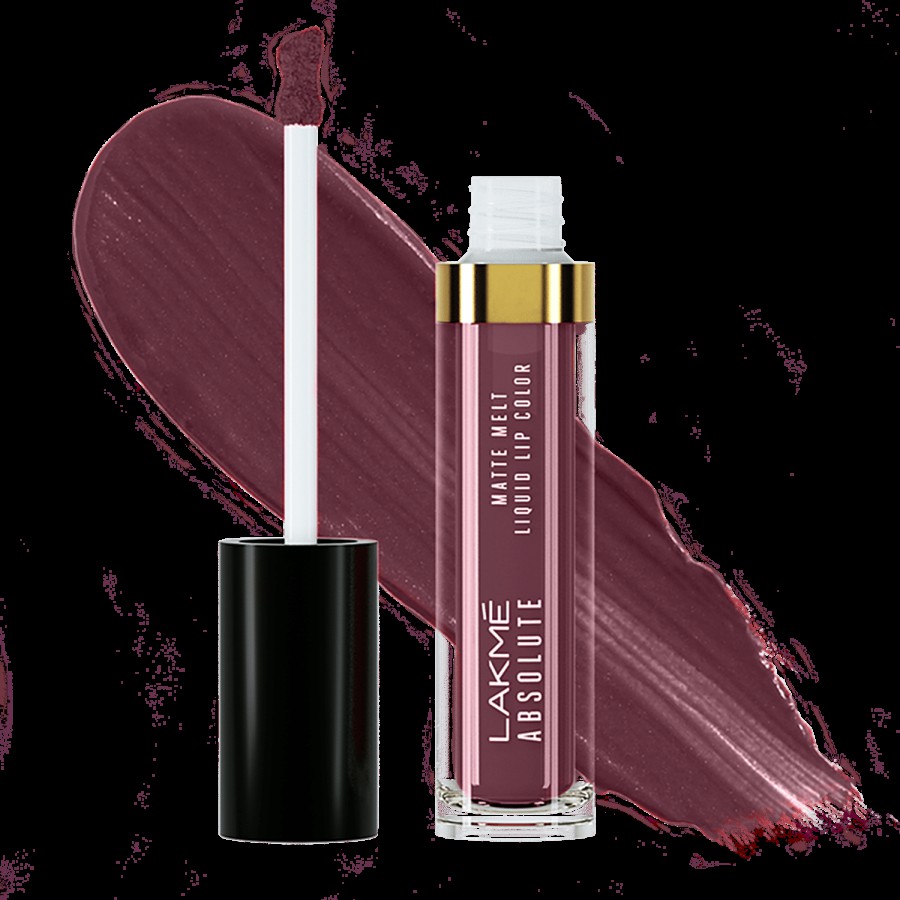 Lakme Absolute Matte Melt Liquid Lip Colour - Moisturising