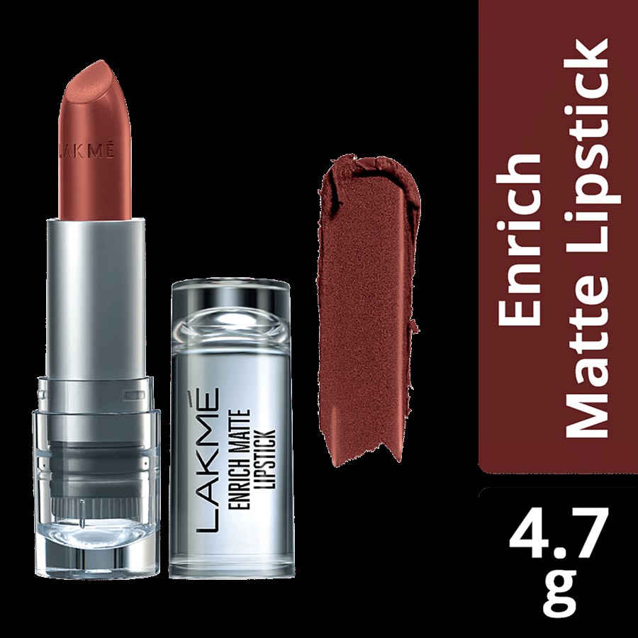 Lakme Enrich Matte Lipstick - BM13