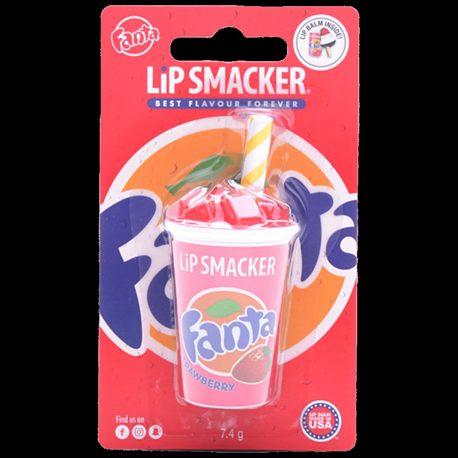 Lip Smacker Fanta Strawberry Lip Balm