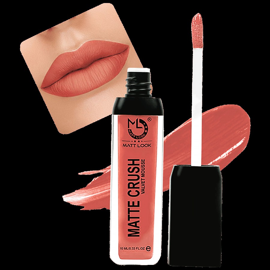 Mattlook Matte Crush Velvet Mousse Lipstick - Lightweight