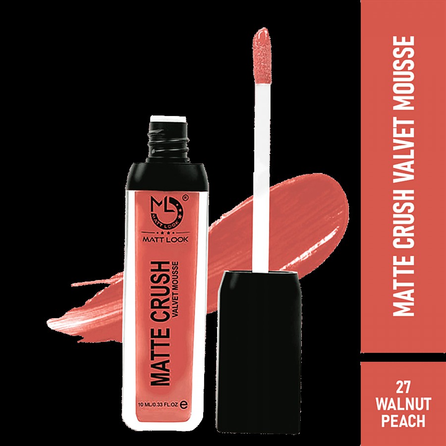 Mattlook Matte Crush Velvet Mousse Lipstick - Lightweight