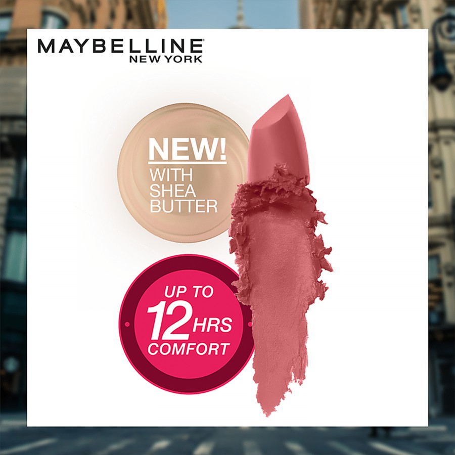 Maybelline New York Colour Sensational Creamy Matte Lipstick - Sensuous & Comfortable