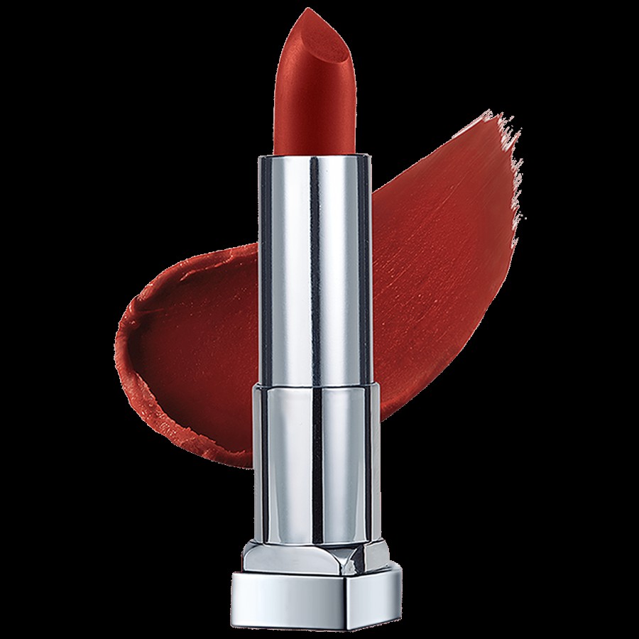 Maybelline New York Colour Sensational Creamy Matte Lipstick - The Bricks