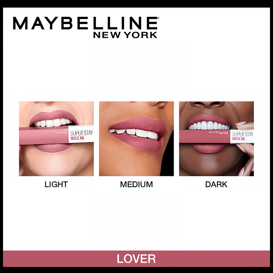 Maybelline New York Super Stay Matte Ink Liquid Lipstick - Ashley Longshore