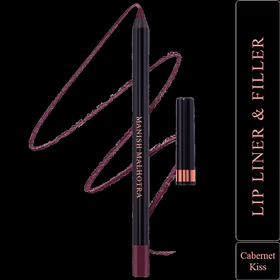 MyGlamm Manish Malhotra Beauty Lip Liner & Filler - Long-Lasting