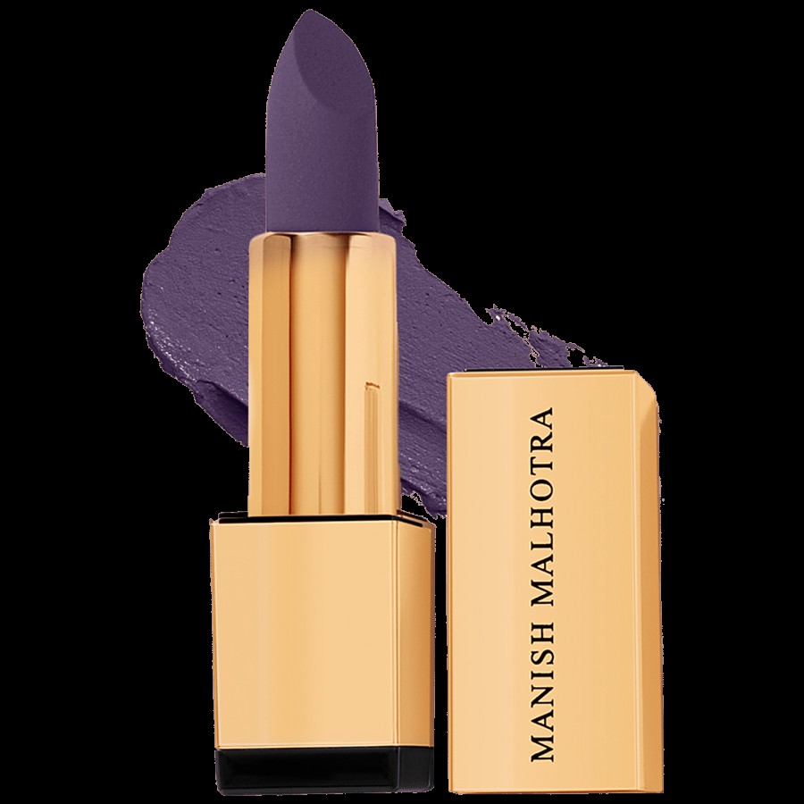 MyGlamm Manish Malhotra Powder Matte Lipstick - Luxurious Finish