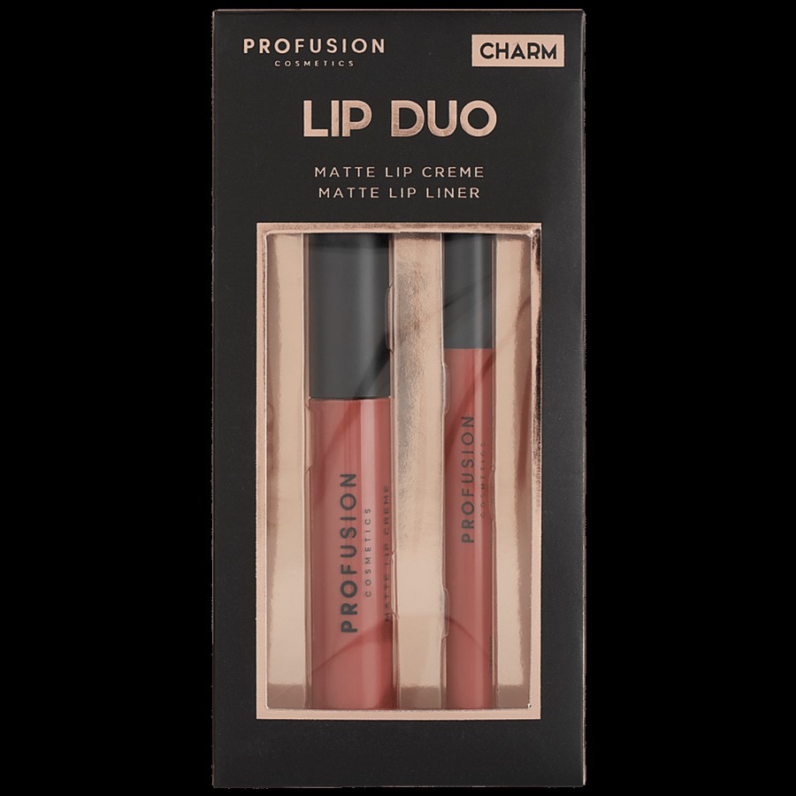 Profusion Cosmetics Lip Duo - Matte Creme & Liner