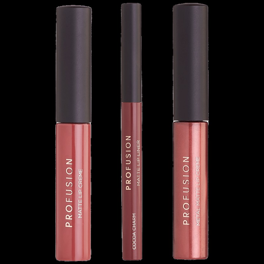 Profusion Cosmetics Mixed Metals Lips - Cocoa