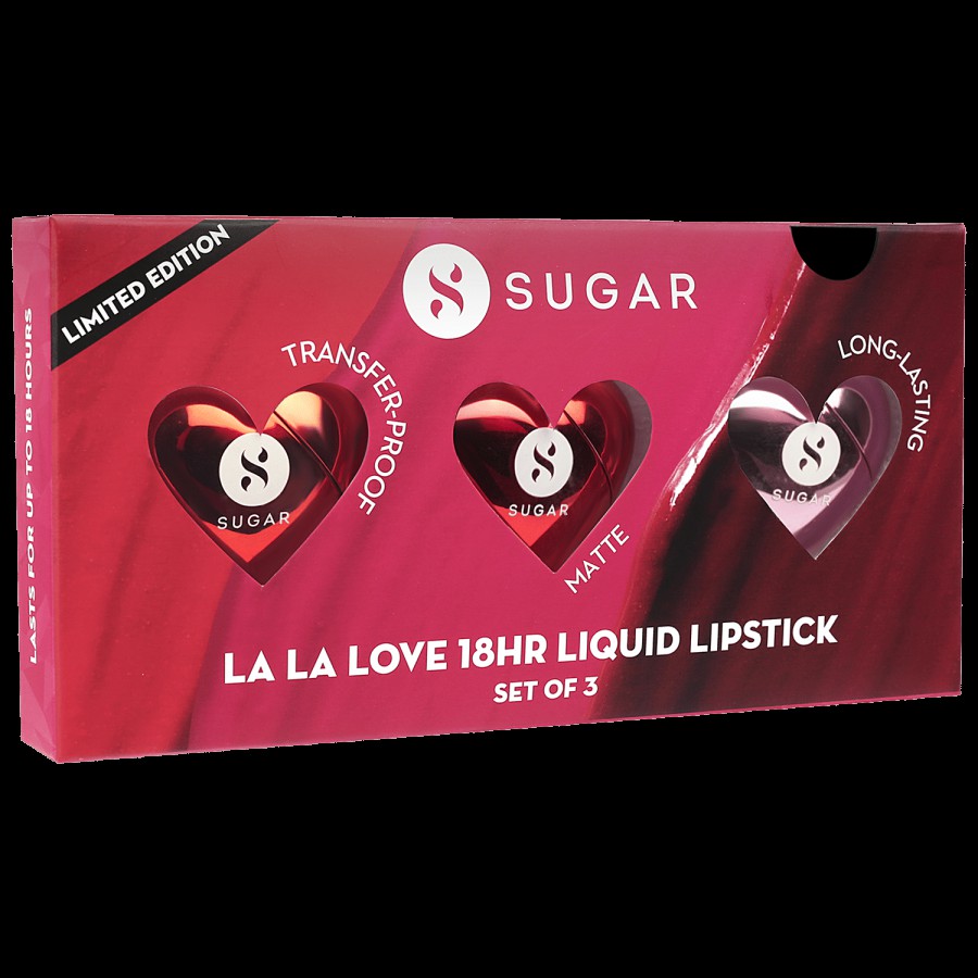 Sugar Cosmetics La La Love 18HR Liquid Lipstick