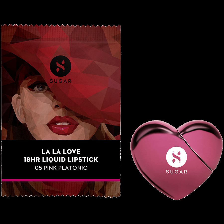 Sugar Cosmetics La La Love 18 Hour Liquid Lipstick