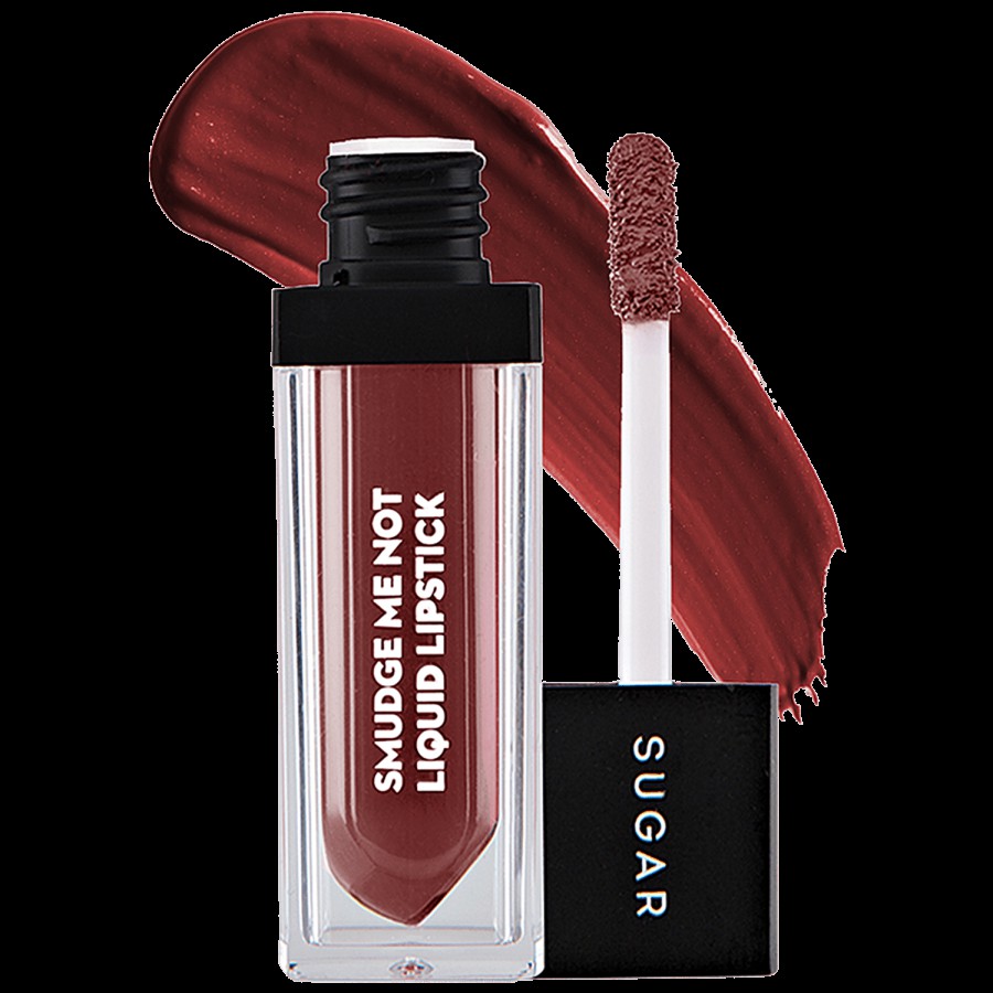 Sugar Cosmetics Smudge Me Not Liquid Lipstick - High Pigmentation