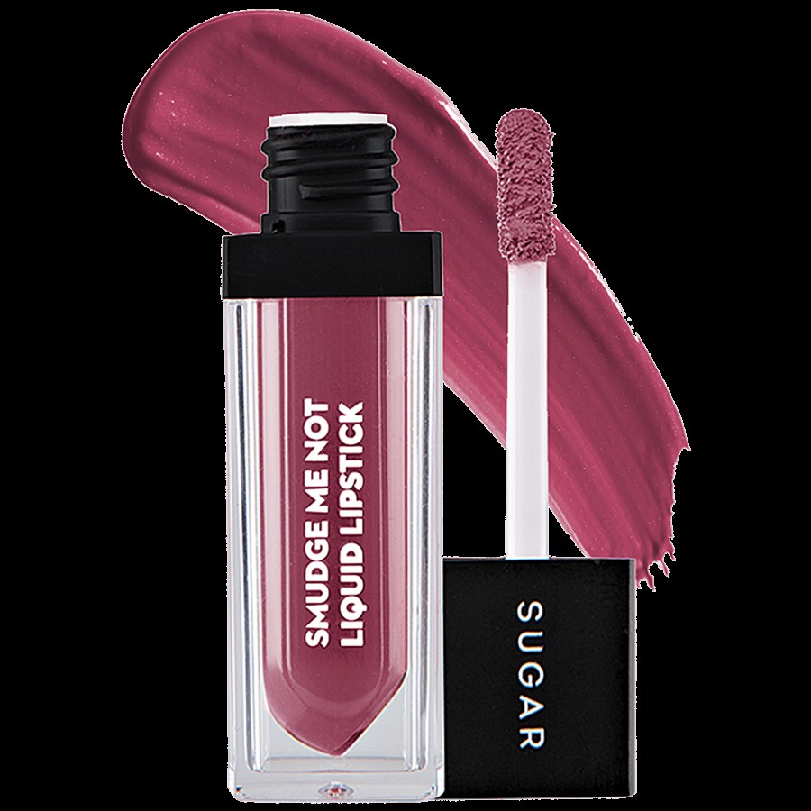 Sugar Cosmetics Smudge Me Not Liquid Lipstick - High Pigmentation