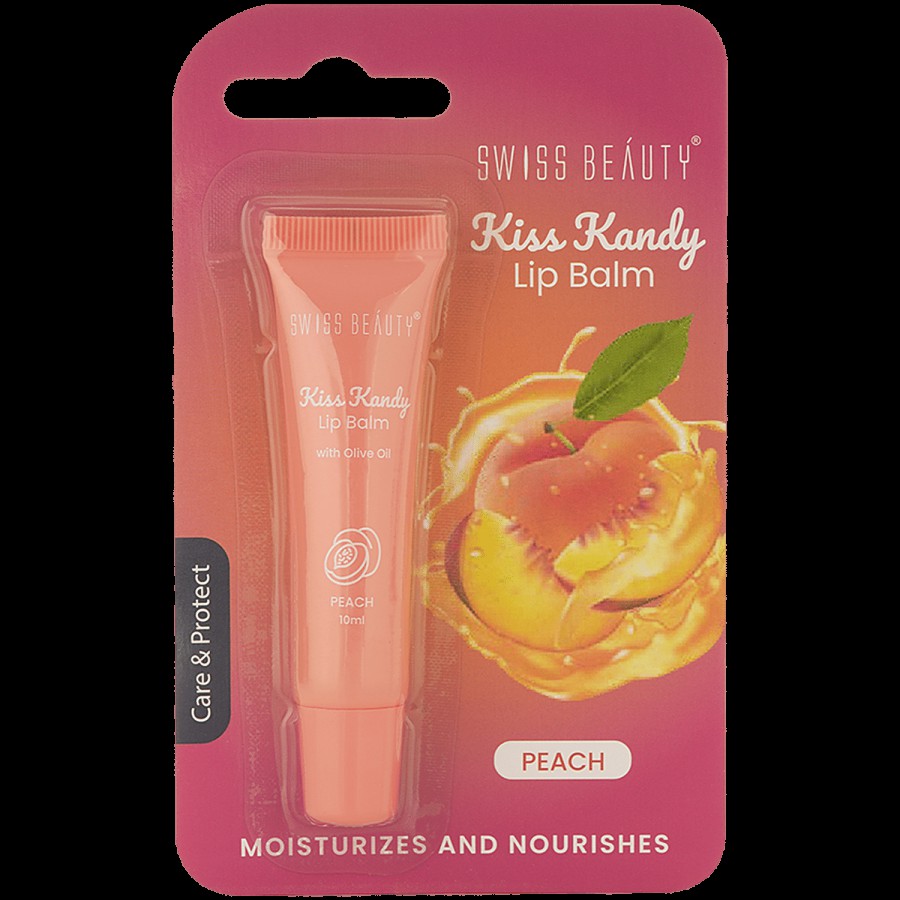 Swiss Beauty Kiss Kandy Lip Balm With Olive Oil