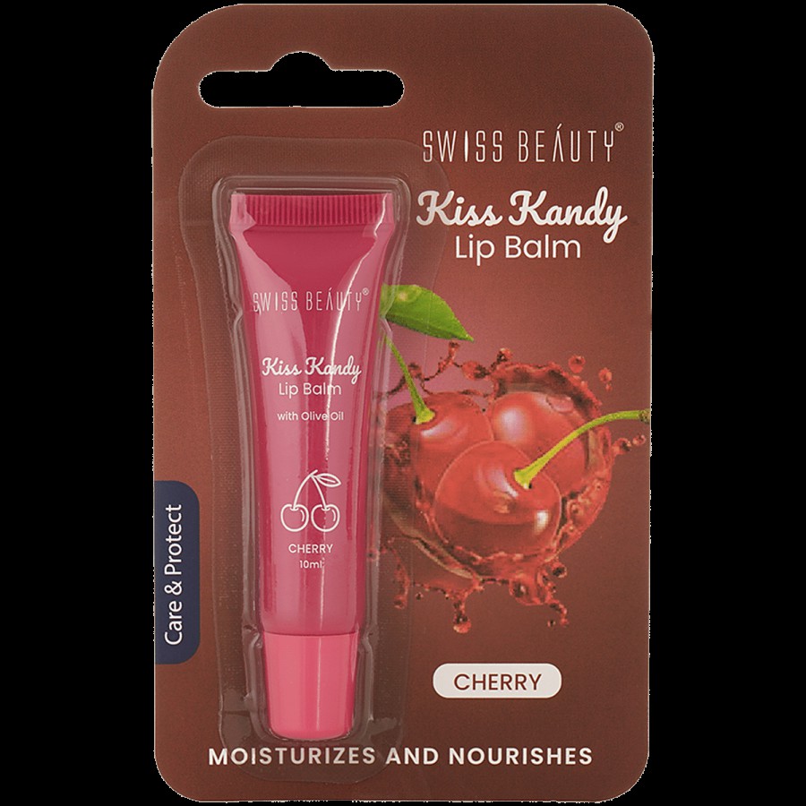 Swiss Beauty Kiss Kandy Lip Balm With Olive Oil