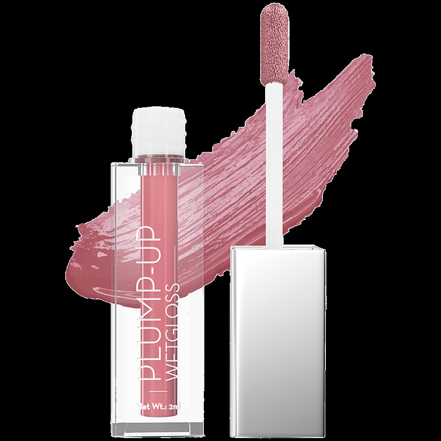 Swiss Beauty Plump Up Wet Lip Gloss For Glossy & Fuller Lips