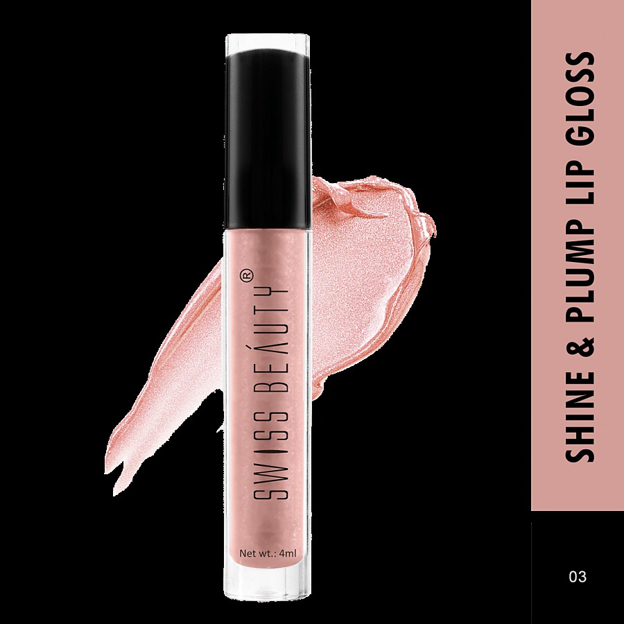 Swiss Beauty Shine & Plump Lip Gloss