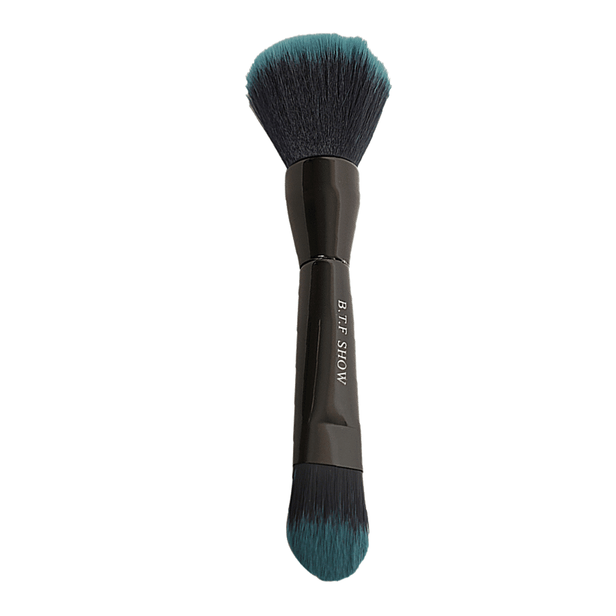 Beautiful Show 2-in-1 Makeup/Cosmetic Brush - Black