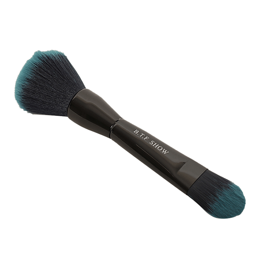 Beautiful Show 2-in-1 Makeup/Cosmetic Brush - Black