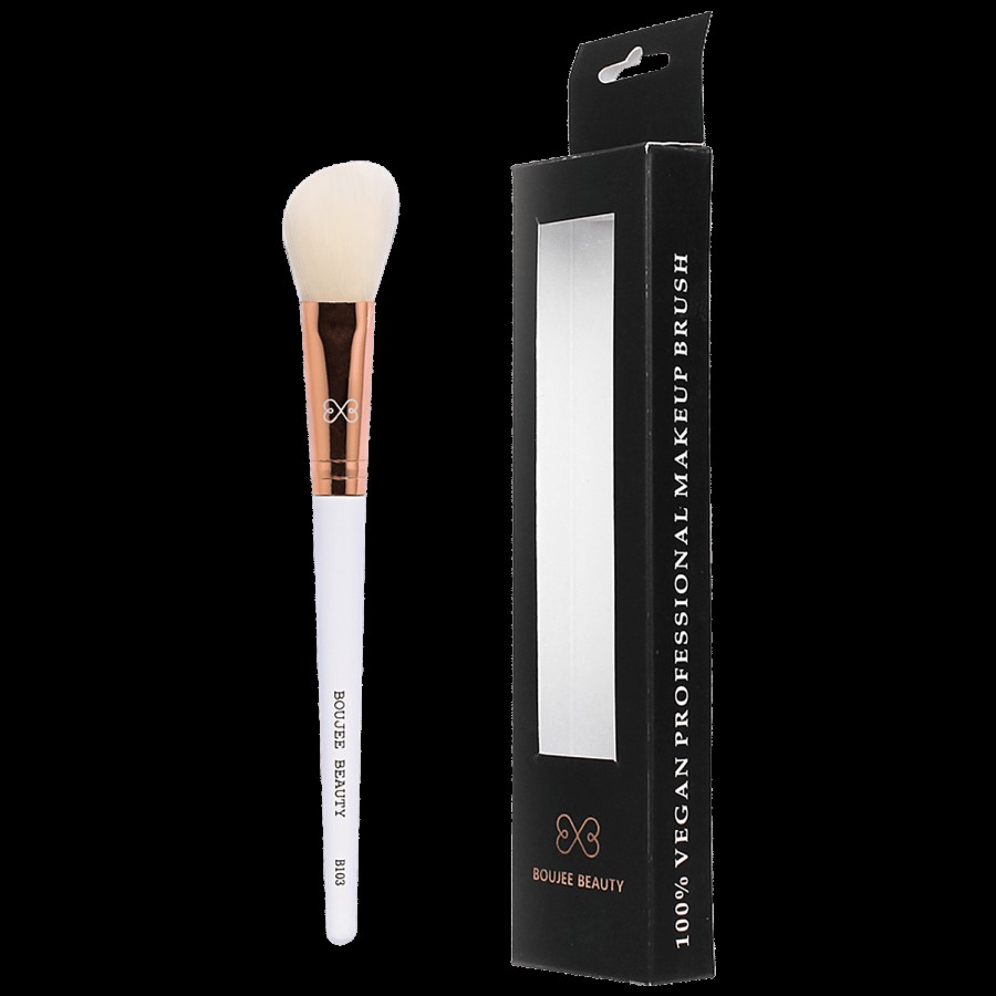 Boujee Beauty Bronzer Brush - Helps To Apply & Blend Makeup