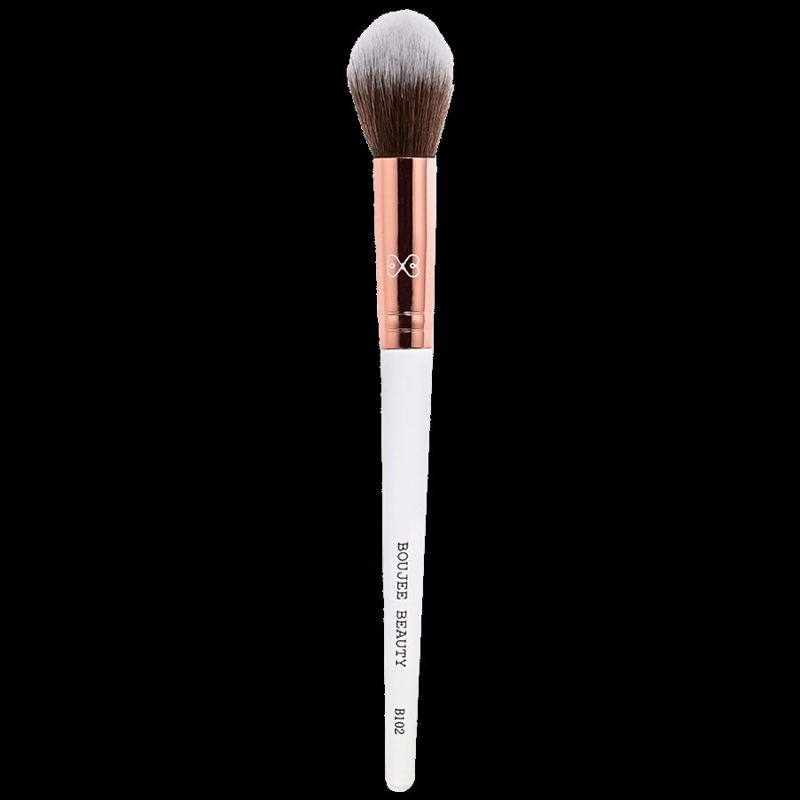 Boujee Beauty Powder Brush - Helps To Apply & Blend Makeup