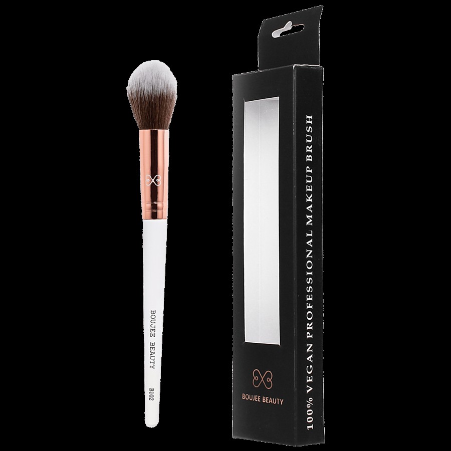 Boujee Beauty Powder Brush - Helps To Apply & Blend Makeup