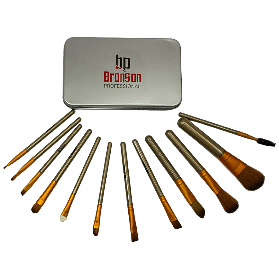 Bronson professional Mini Makeup Brushes - Colour May Vary