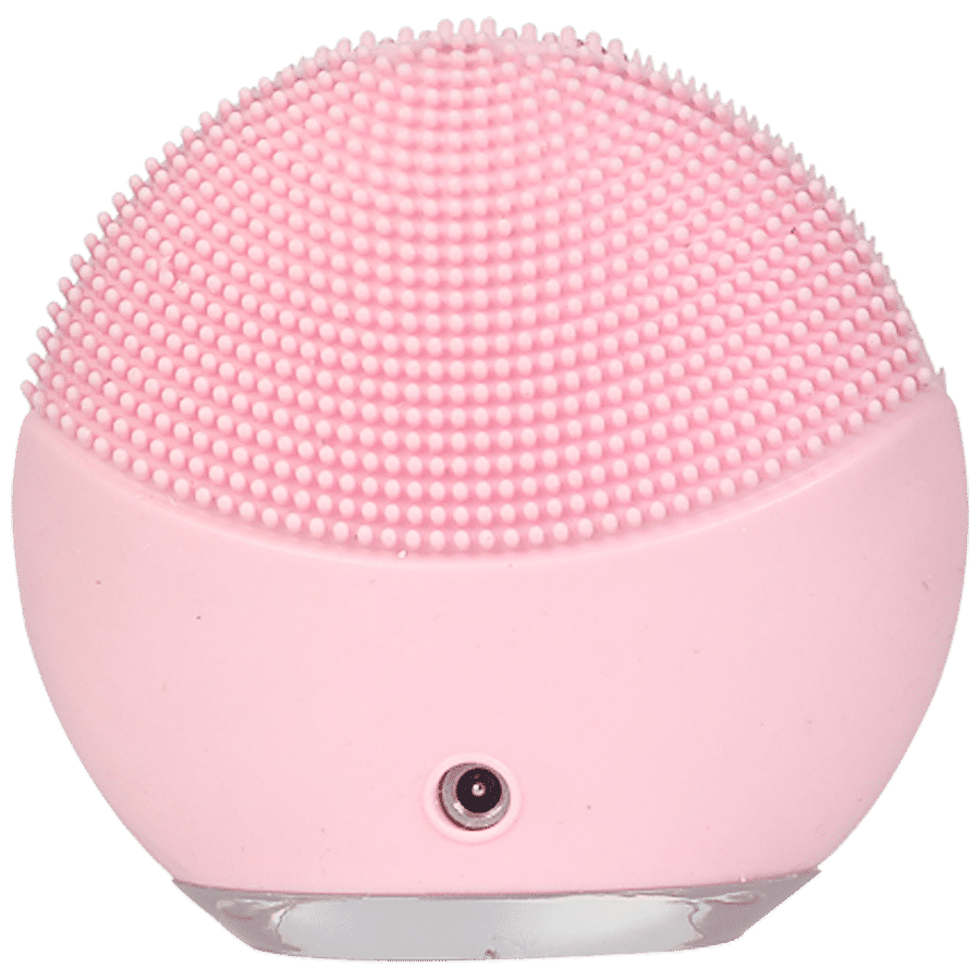 Bronson professional Mini Silicone Face Exfoliator Brush - Colour May Vary