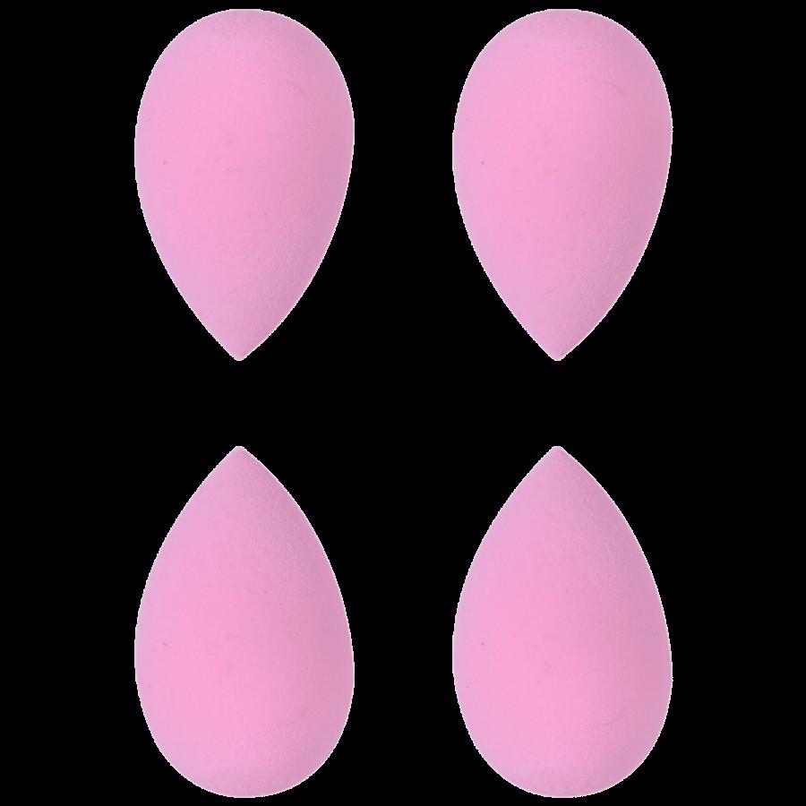 Bronson professional Pink Tear drop Mini Sponge 4 pcs