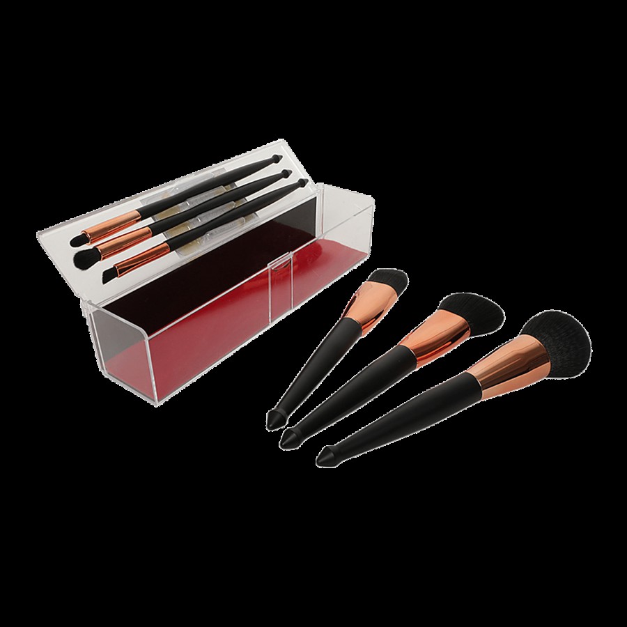 DP Makeup/Cosmetic Brush Set - Black