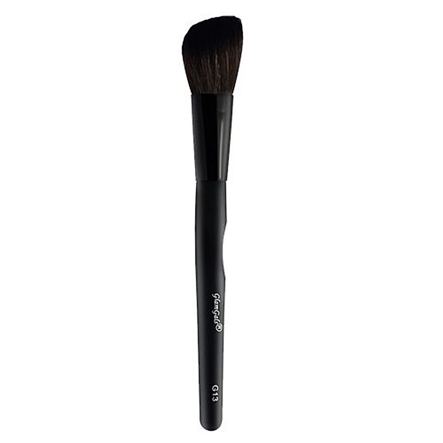 GlamGals Black Large Angled Contouring Brush