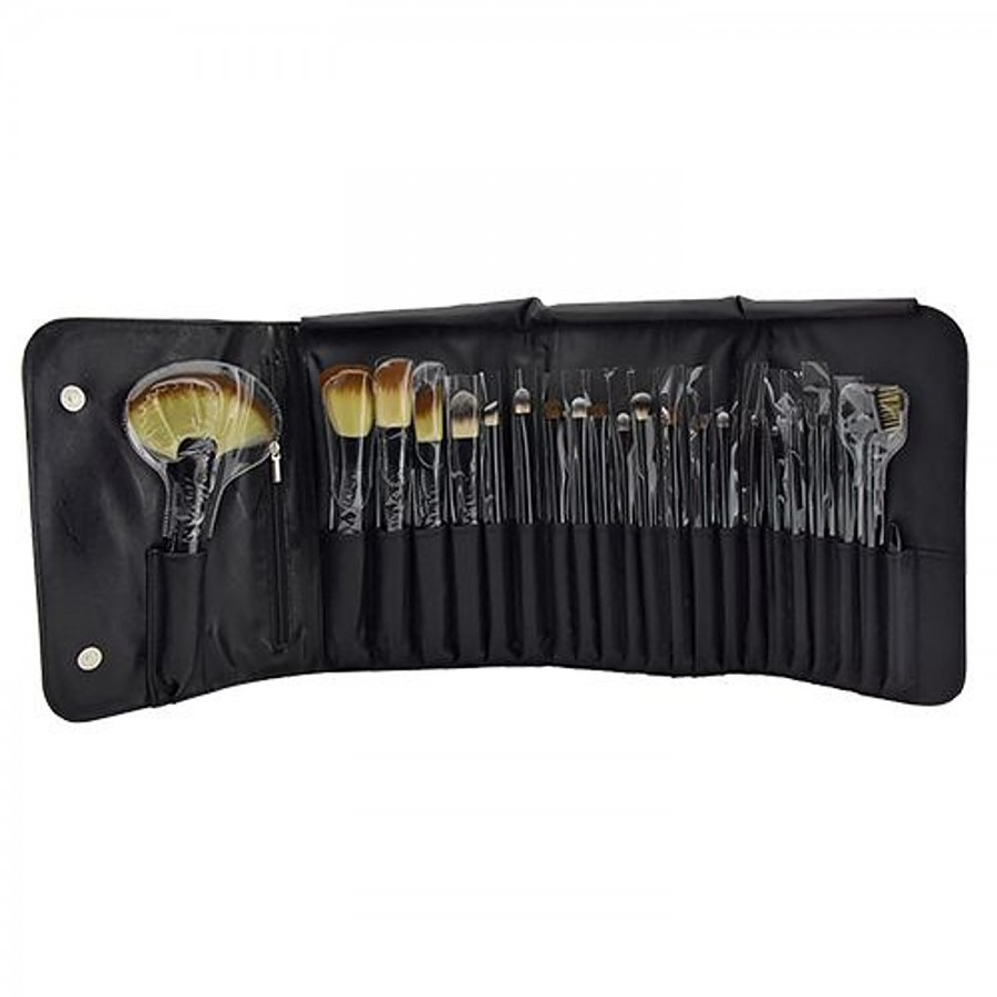 GlamGals Silver Brush Set