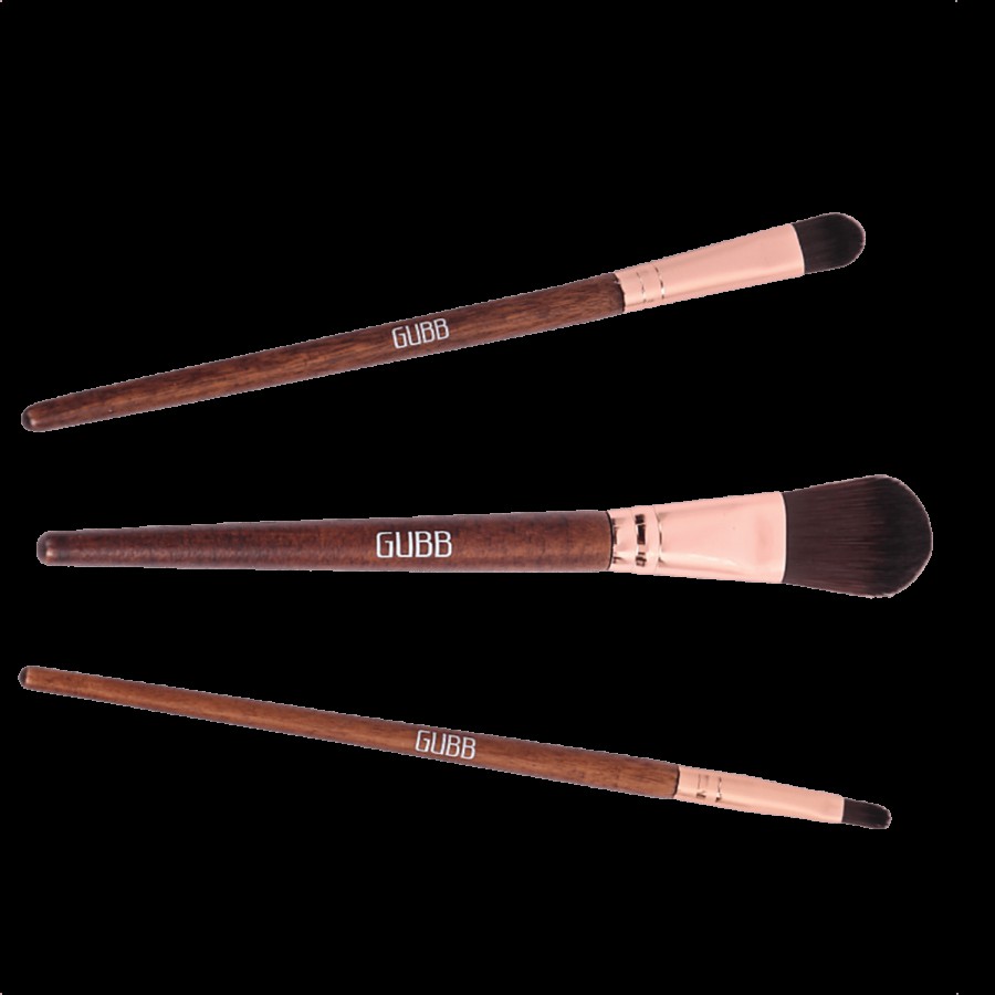 Gubb Makeup Brushes Kit - Trio