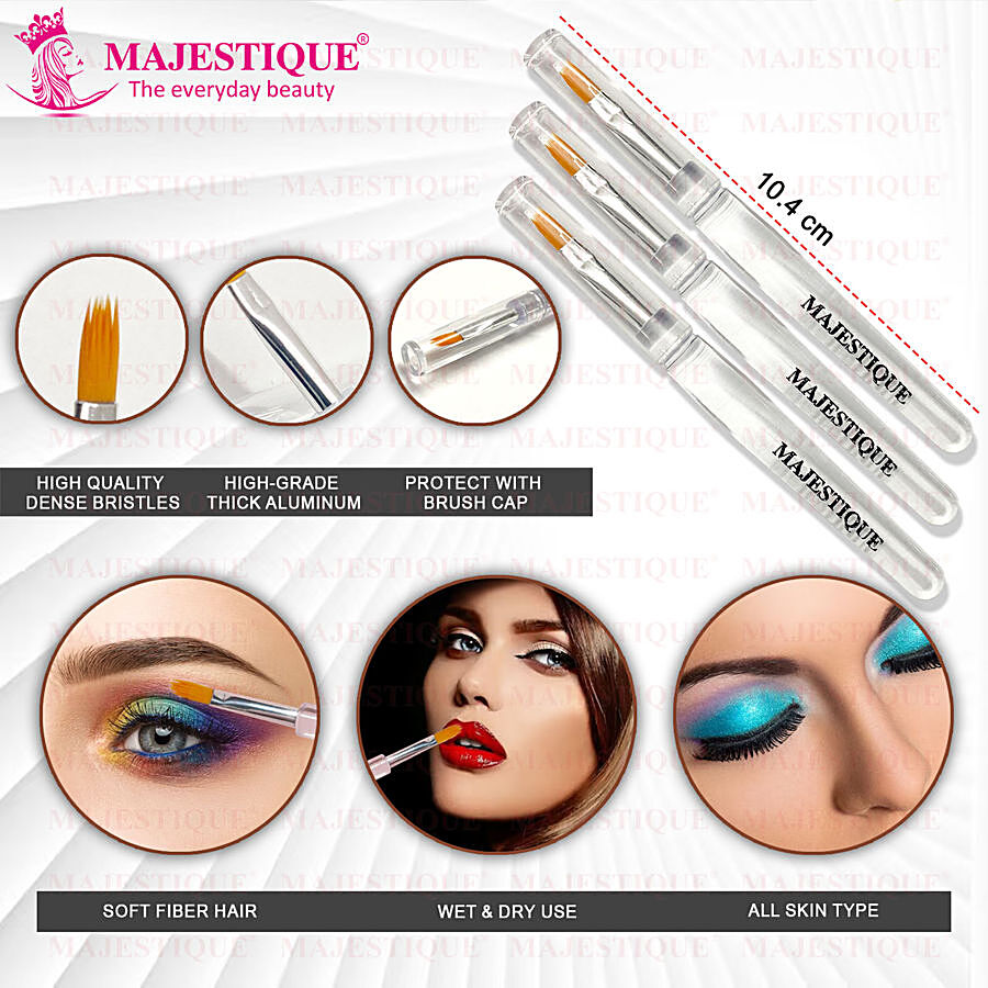 MAJESTIQUE Eye Makeup Brush - Precise Tip & Design