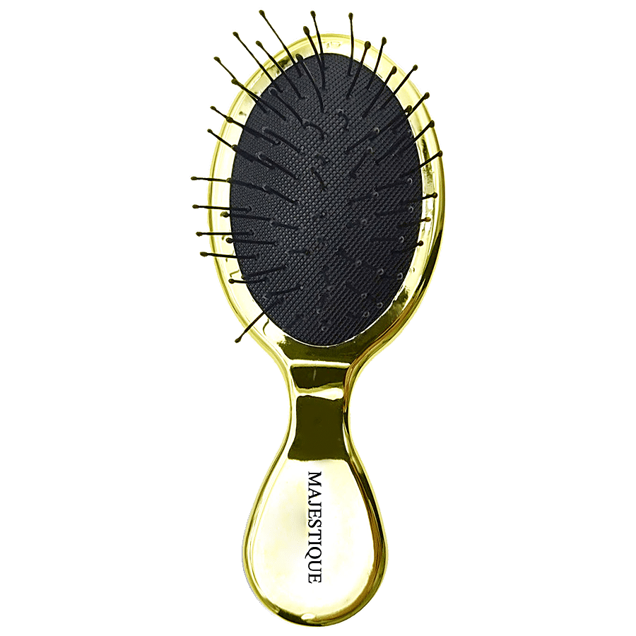 MAJESTIQUE HR 116 Mini Detangler Hairbrush With Soft Bristles