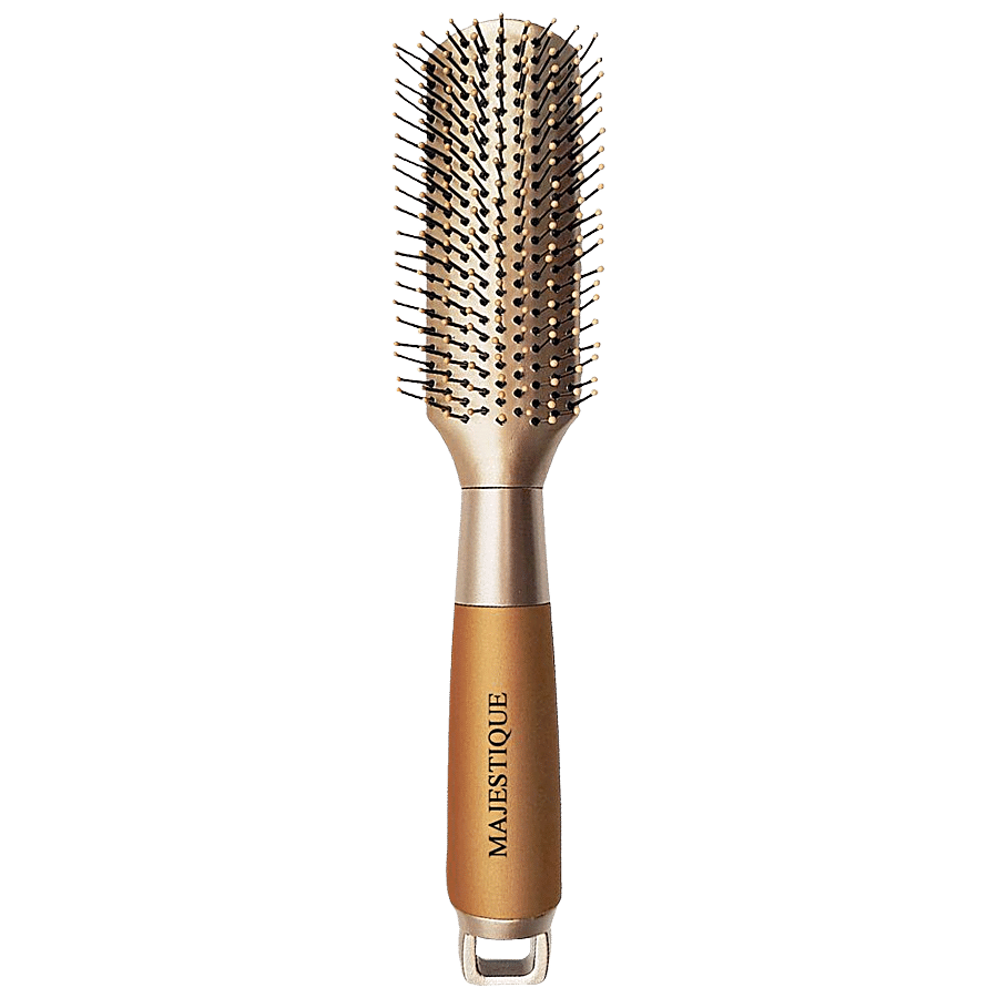 MAJESTIQUE Hair Styler Brush - With Soft Bristles