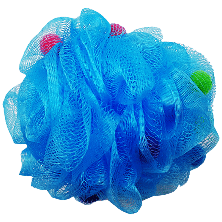 MAJESTIQUE Loofah With Active Spheres BA 201 For Exfoliation Of Body