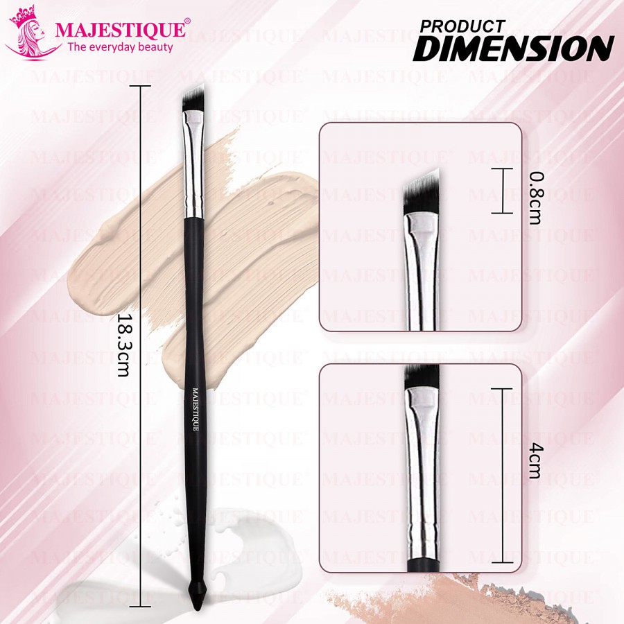 Majestique Angled Eyebrow Brush - Short Shader