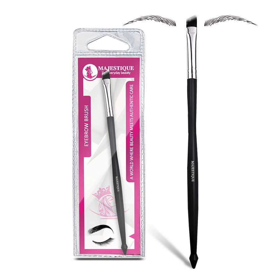 Majestique Angled Eyebrow Brush - Short Shader